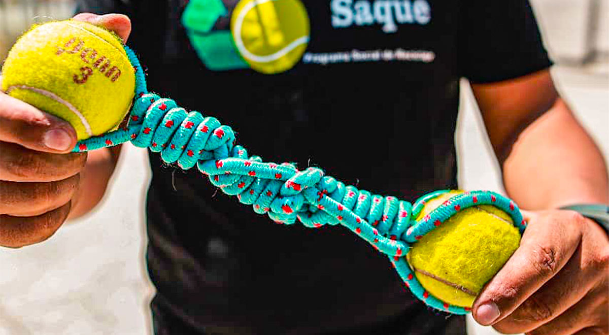 Este emprendimiento social da una nueva oportunidad a residuos derivados del tenis y el pádel, con un componente social, solidario y sustentable.